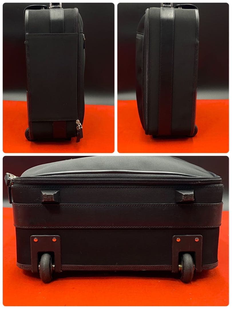 グッチ ロゴ キャリーケース バッグ 旅行 ビジネス 大容量 4輪