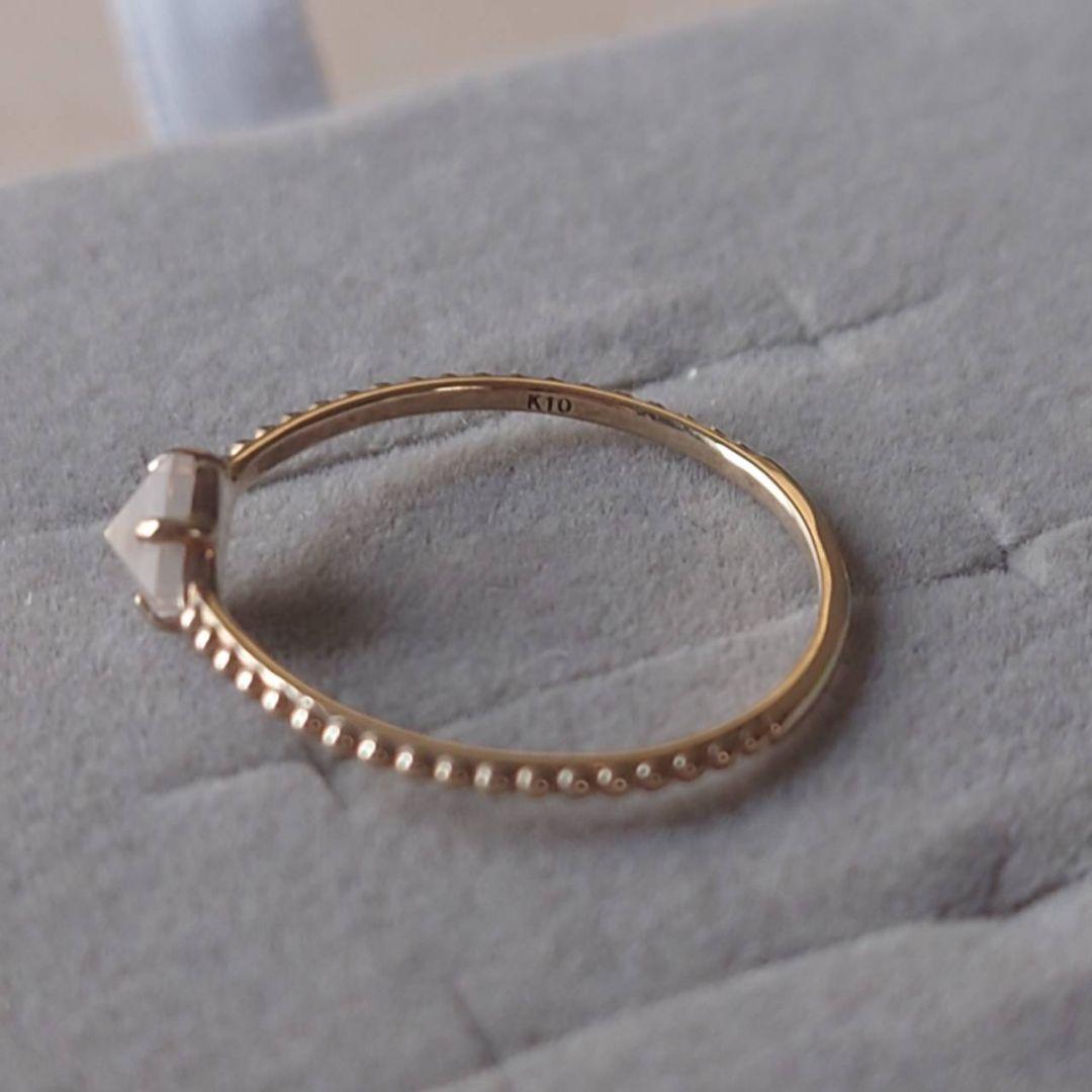 あ*ん様 サマンサシルヴァ　リング　K10　イエローゴールド　9号