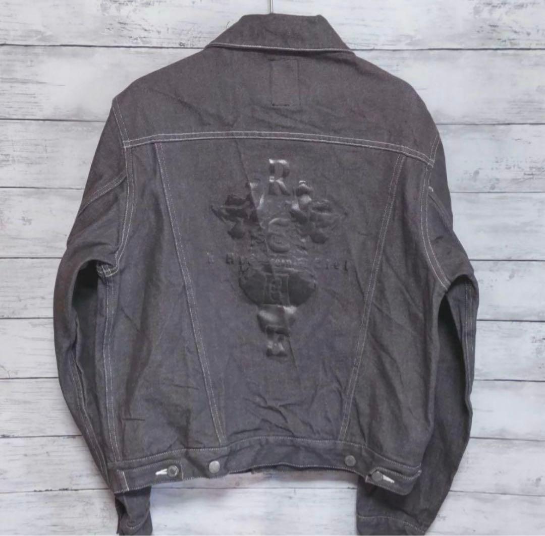 【12月中出品取消予定】ラルクアンシエル　REAL デニムジャケット　レアグッズ 12月中出品取消予定】ラルクアンシエル REAL デニムジャケット レア