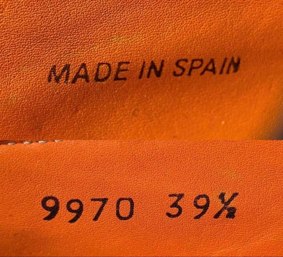 美品 MAGNANNI マグナーニ モンクストラップ 黒 レザー 革靴 約25㎝