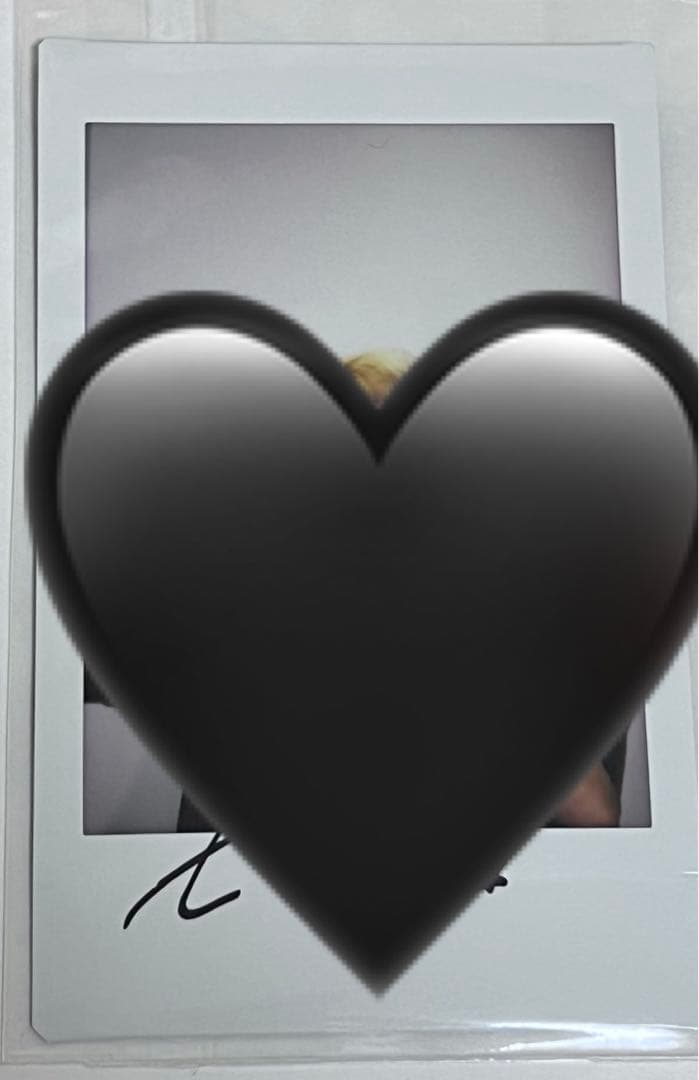 xikers ジュンミン 直筆サイン入り ポラロイド