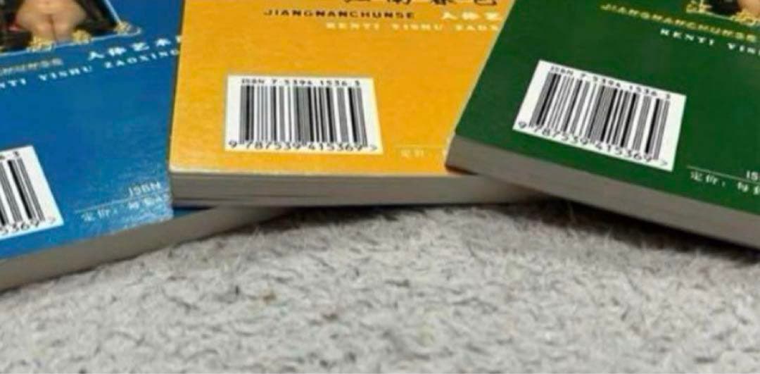 貴重　カメラマンのための絶世中国美女モデル達のヌードポーズ集3巻セット