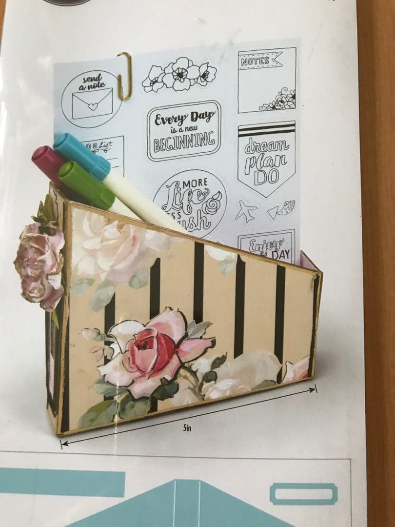 Card Box Planner Storage & Organizer Card Box Planner Storage