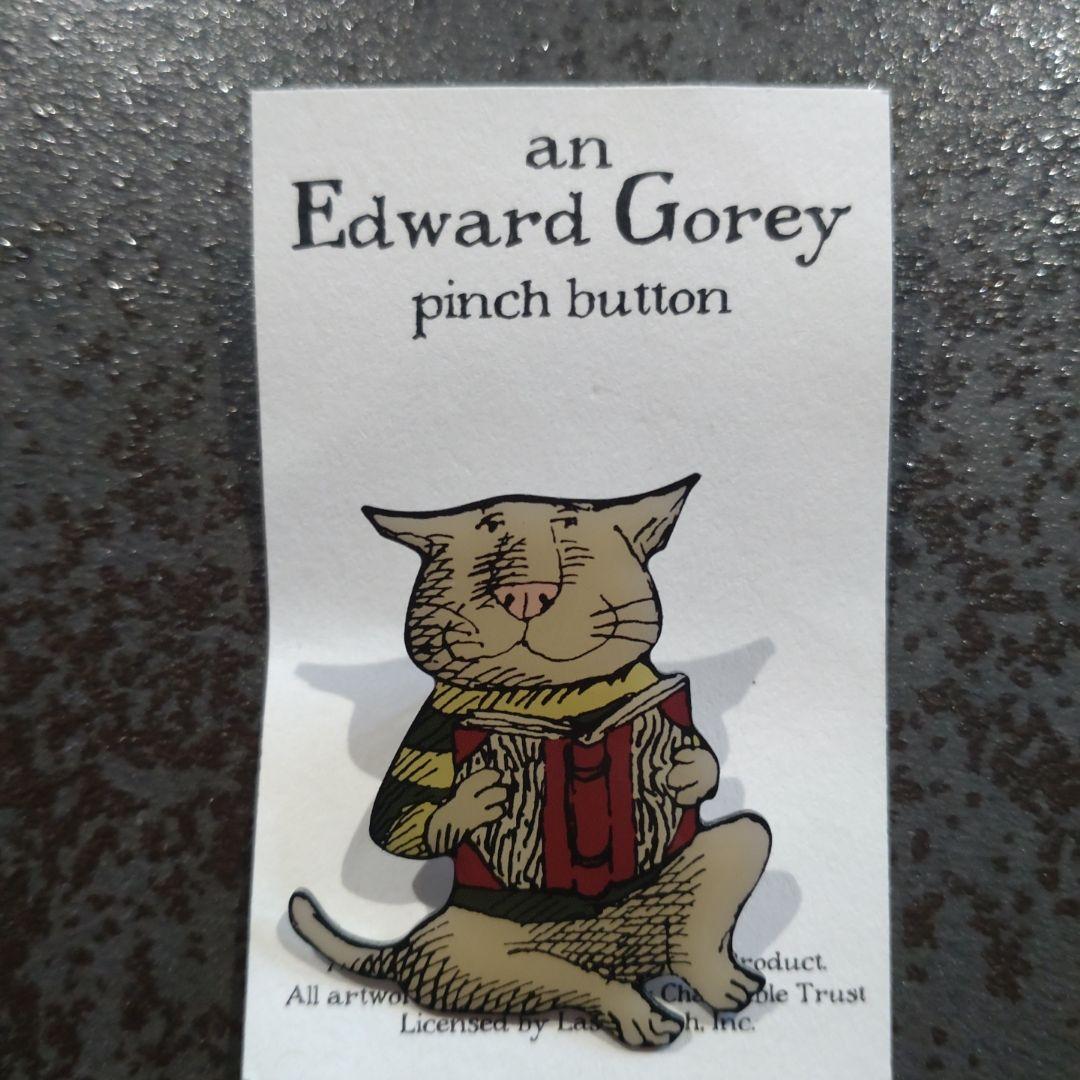 エドワード・ゴーリー　ピンバッジ