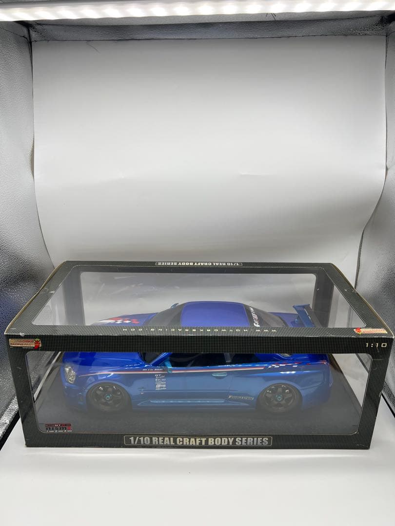 No128ミニカー1/10箱ありNISSAN SKYLINE GT-R
