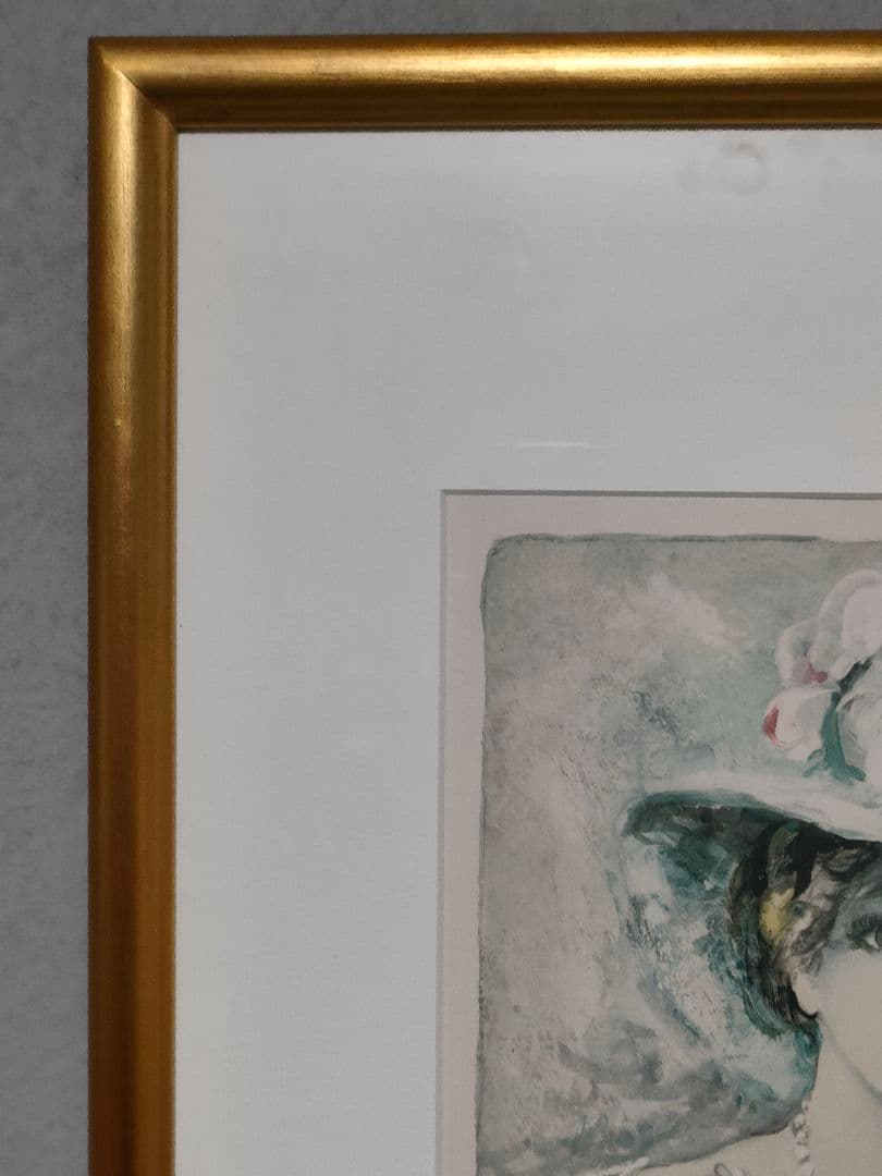 ★希少　Bernard Charoy　ベルナールシャロワ　リトグラフ　直筆サイン