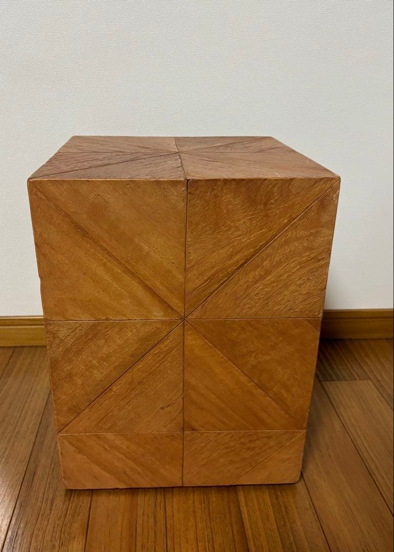 ウッドスツール 木製 ボックススツール 椅子 カホン風