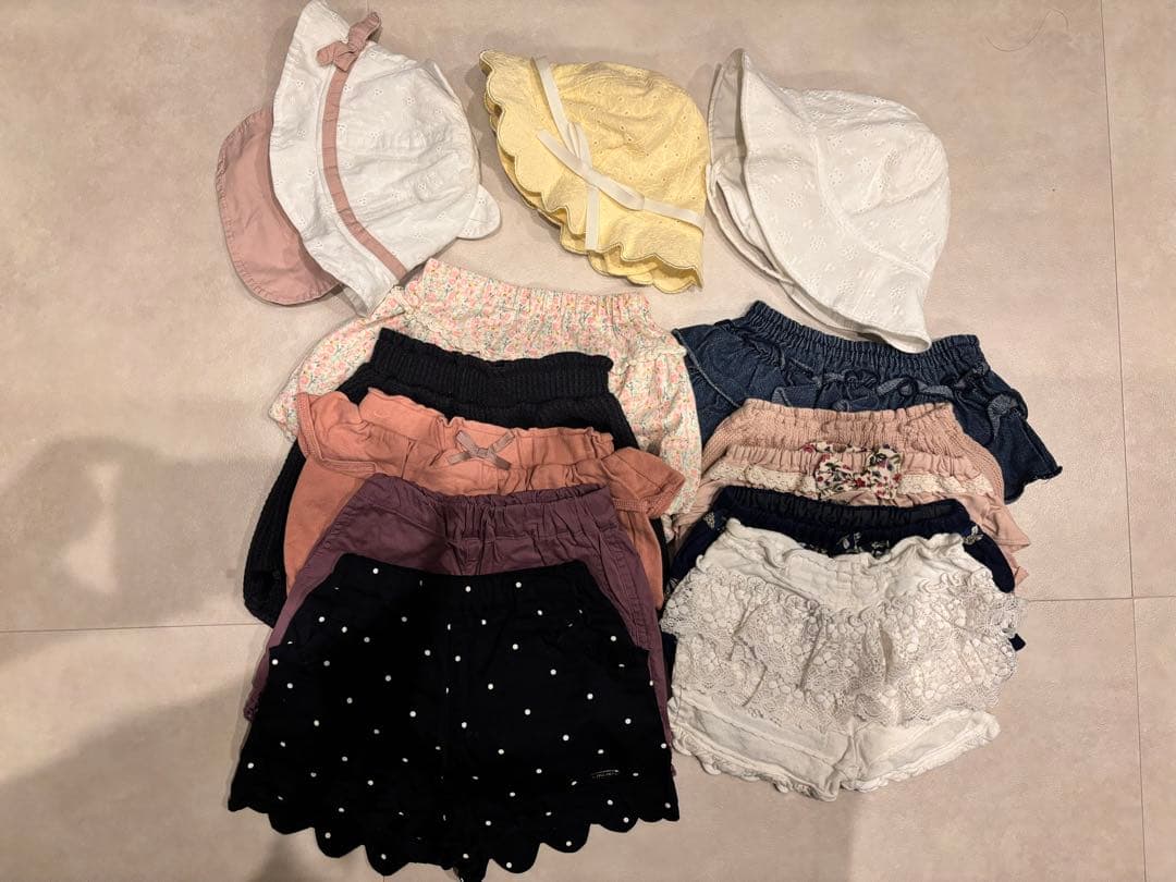 女の子　80 春〜夏　60点