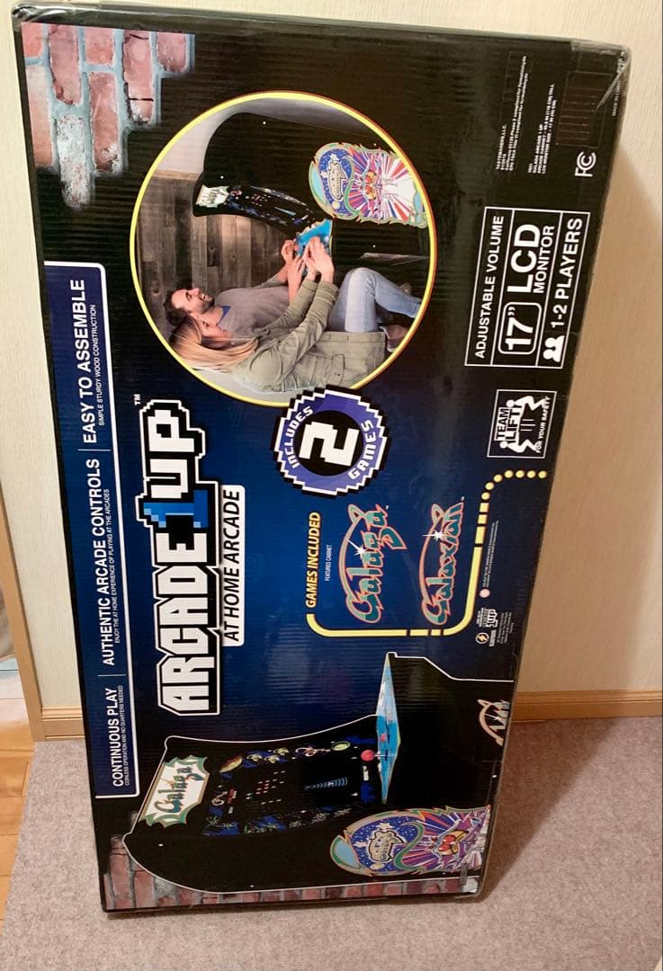 新品未開封　ARCADE1UP　ギャラガ　ギャラクシアン　アーケード１アップ