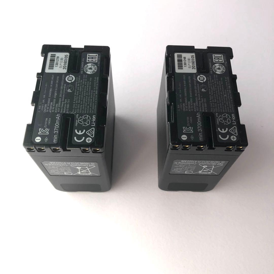 SONY BC-U2 バッテリーチャージャー BP-U60×2