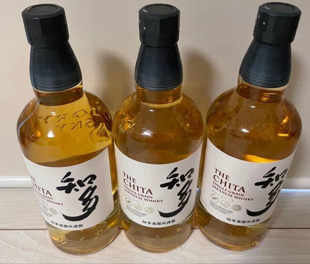 知多ウイスキー 3本セット 化粧箱付き サントリーウイスキー「知多」1本 お酒 シングルグレーンウイスキー