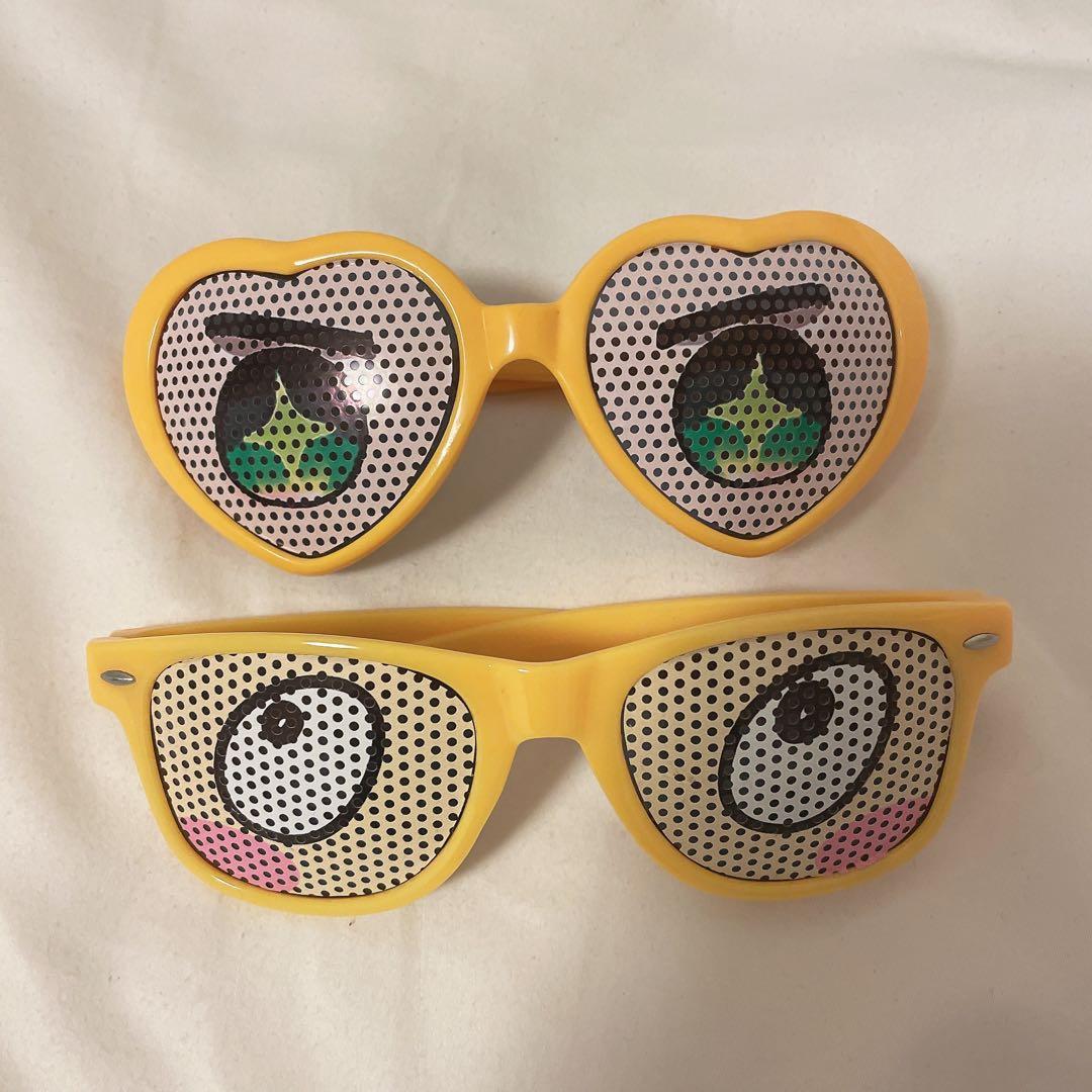 AMPTAK×COLORS 6時のおやつ ぷりっつ サングラス セット AMPTAKxCOLORS