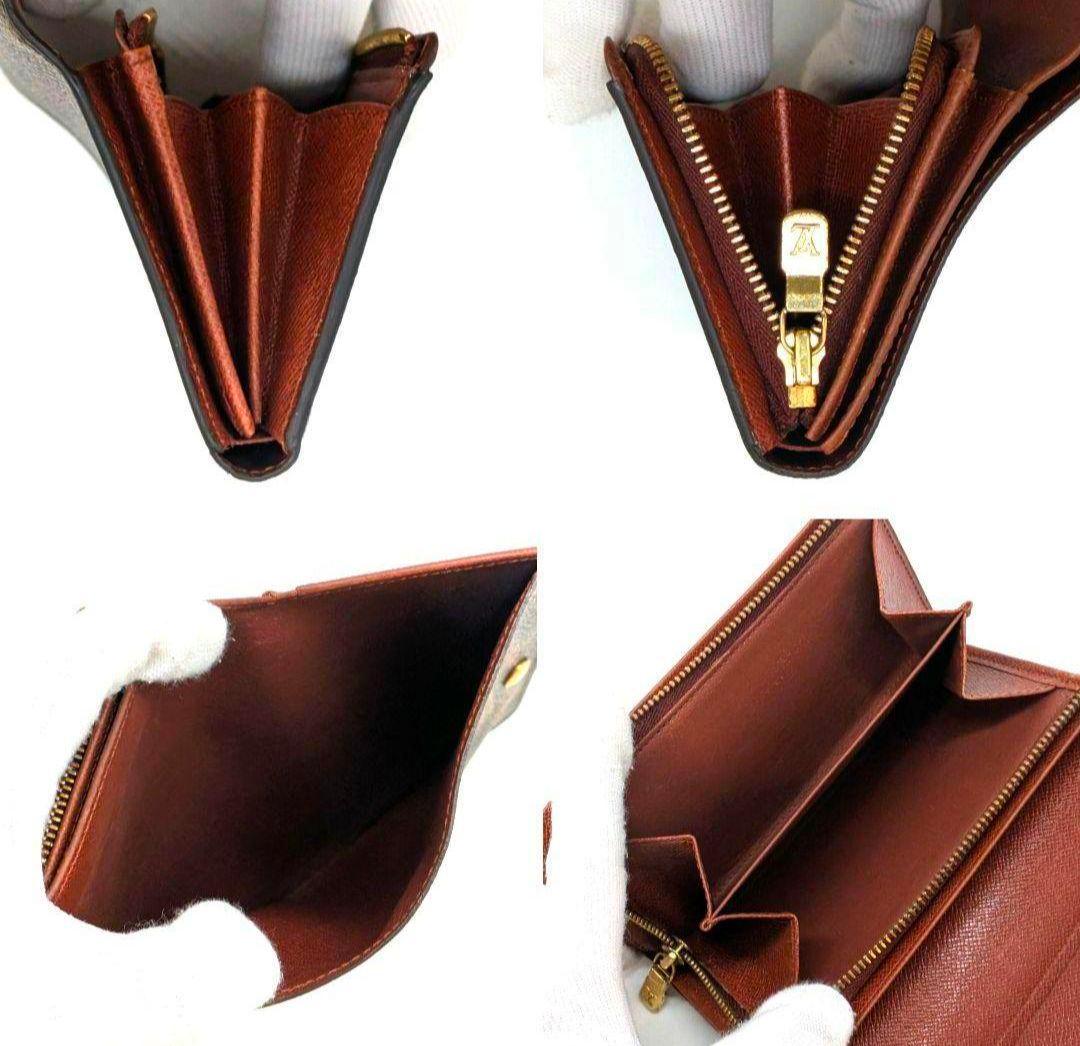 ルイヴィトン モノグラム ビエ トレゾール 折り財布 A75