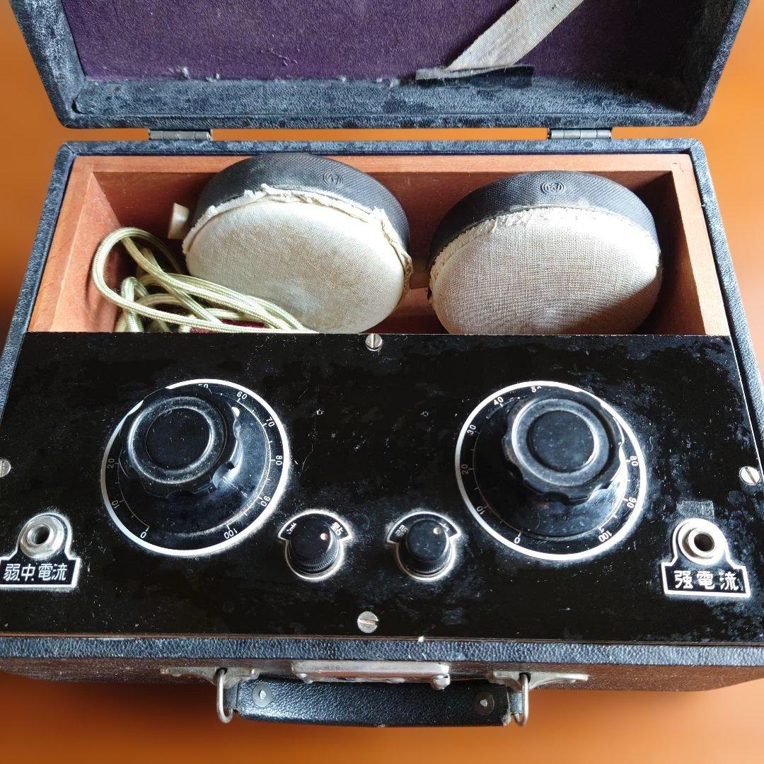 レトロ》「野一色蒸熱(低周波）電気治療機」【希少】 - メルカリ