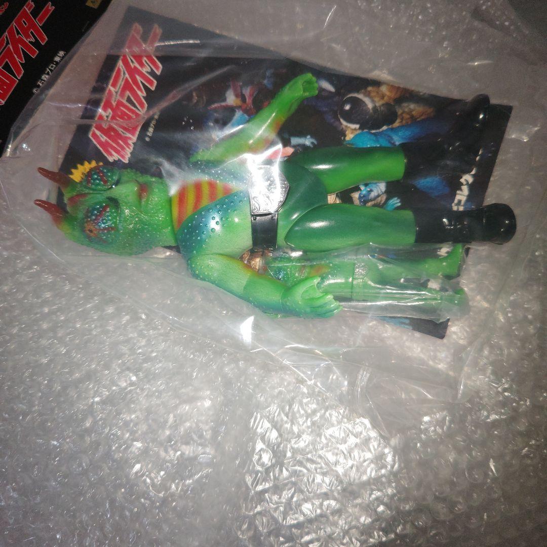 東映レトロソフビコレクション 仮面ライダー カメレオン男 新色蓄光 未