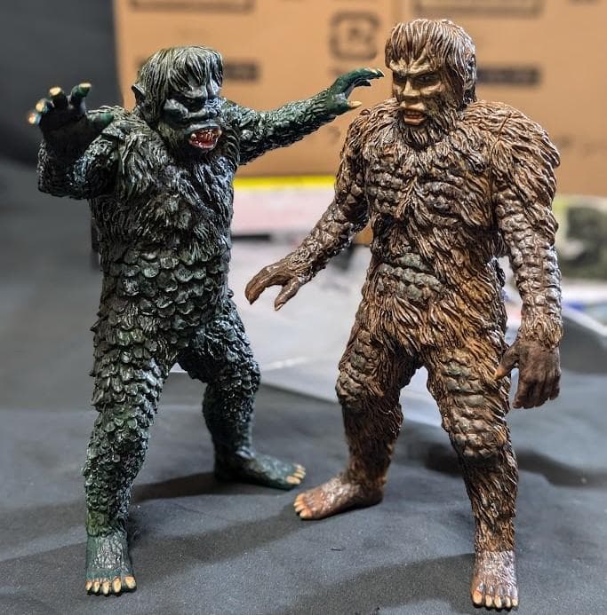 サンダ＆ガイラ怪獣番外地（バンダイプレミアム）ソフビフィギュア2体