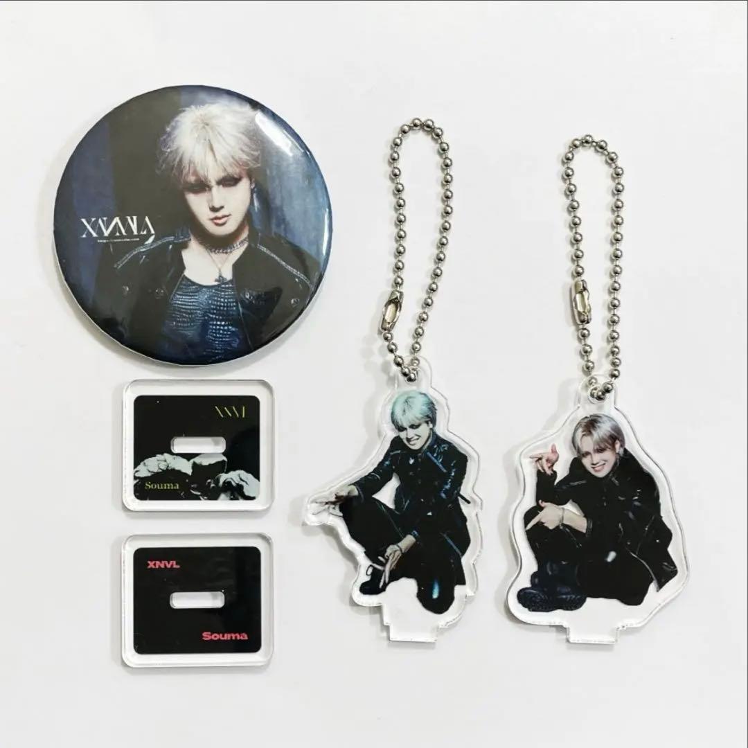 XANVALA アクリルスタンドキーホルダー 缶バッジ 巽 知哉 XANVALA