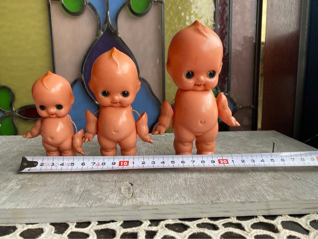 キューピー人形 セルロイド セット 昭和レトロ 当時物 インテリア
