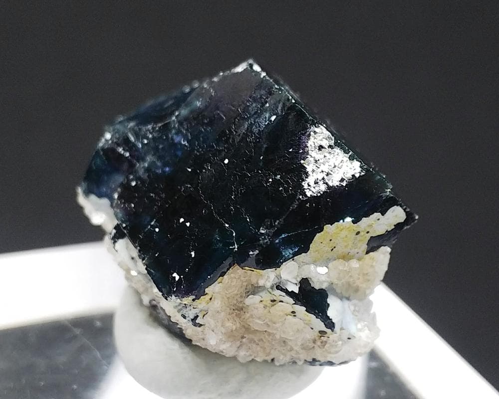 425 オコルス鉱山産 ティールブルー ブルー パープル フローライト