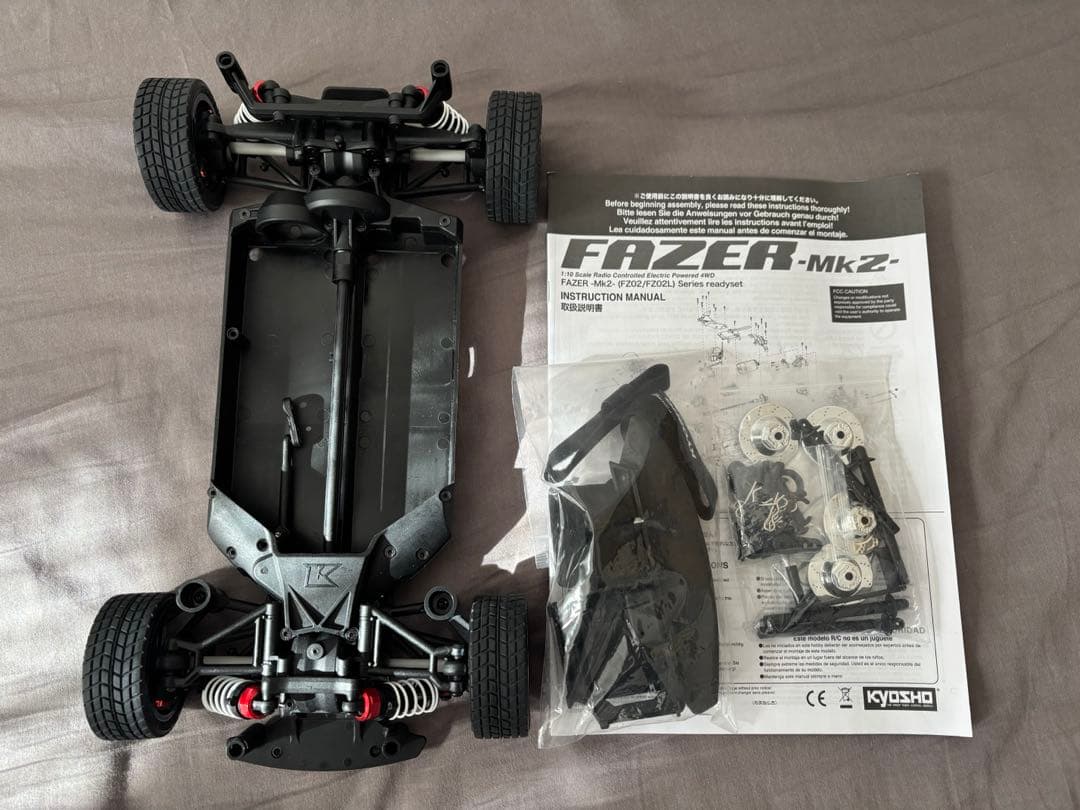 京商 Fazer 1/10未走行 ラジコン シャーシ 4WD