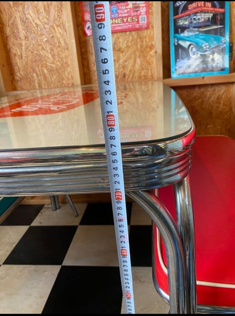 アメリカンダイナー ダイナーセット ダイニングセット 直接引き取り商品