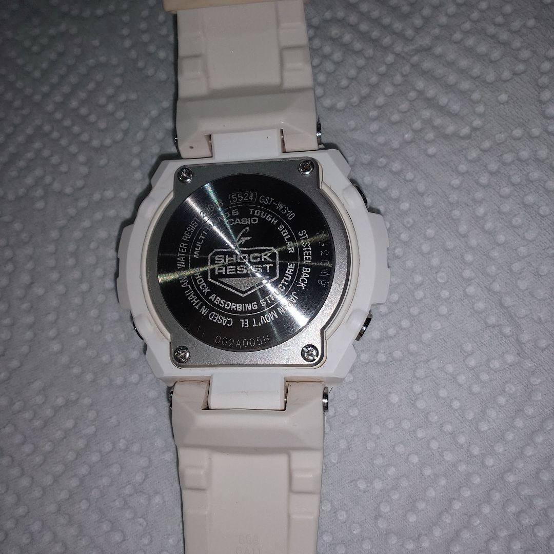 再値下げしました ！CASIO G-SHOCK ホワイトラバーベルト
