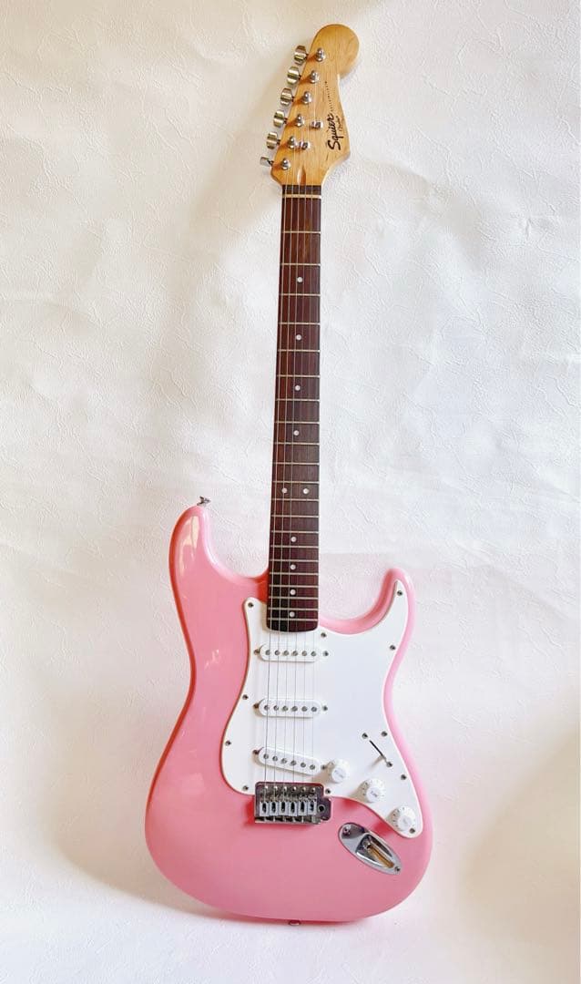 Squier by Fender ストラトキャスター ピンク スクワイヤー Squier by Fender SONIC STRATOCASTER HT Maple Fingerboard White