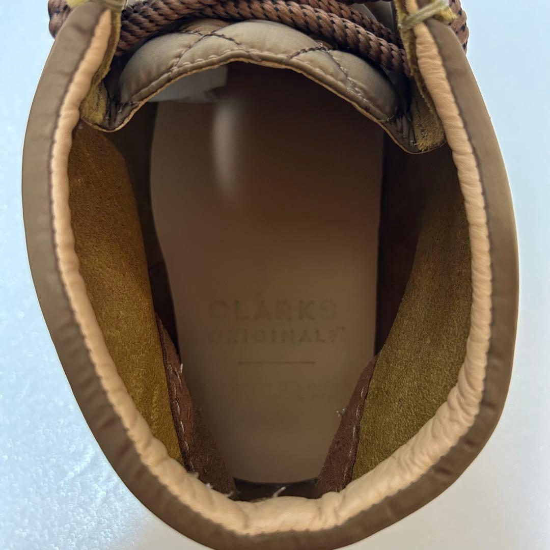 【希少】MONCLER × Clarks Wallabee 26cm コラボ