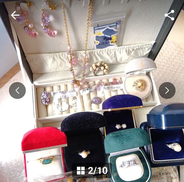 整理品ミキモトTASAKIバーバリーGUCCI財布サングラスFEILERパール