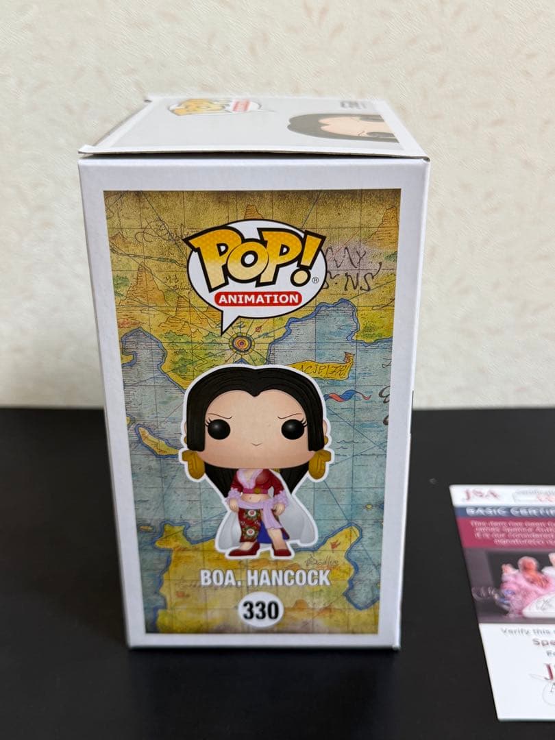 三石琴乃 直筆サイン funko pop ボア・ハンコック ファンコポップ
