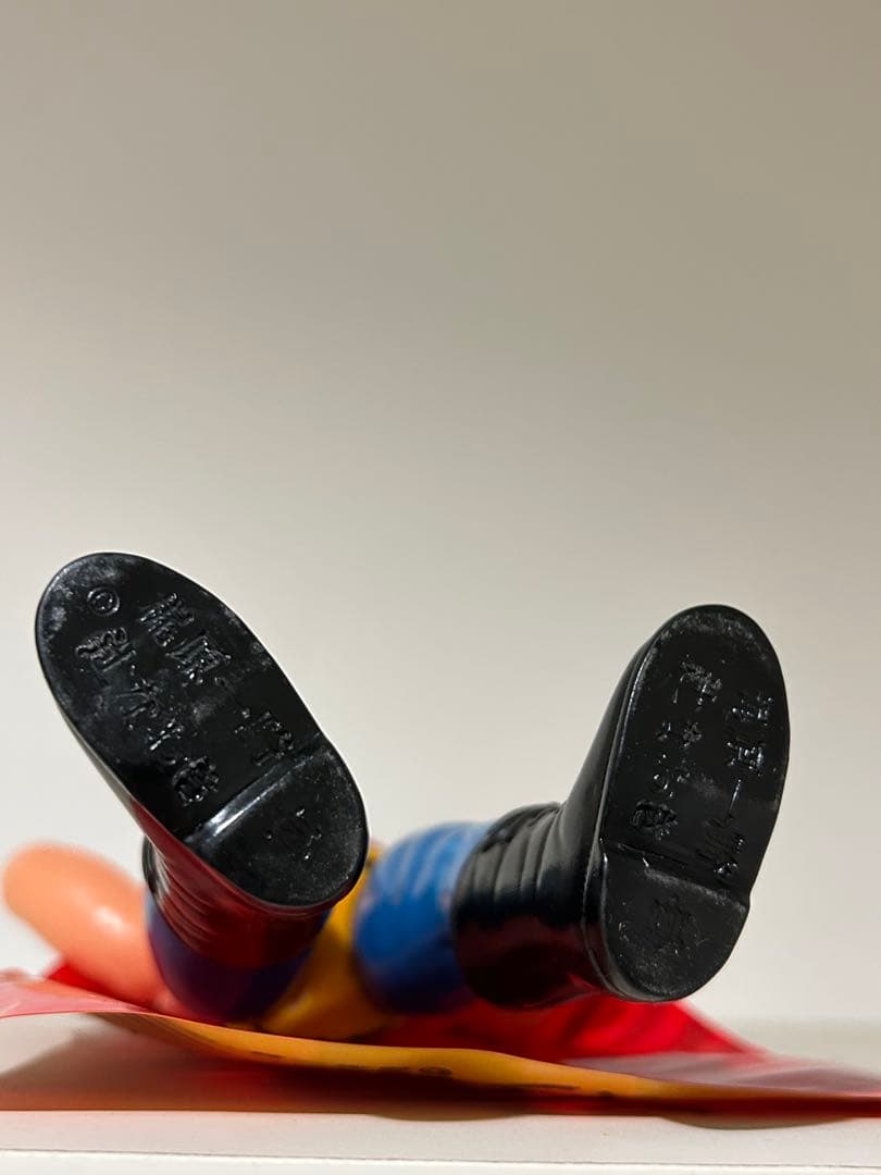 【美品】　タイガーマスク　当時物　中嶋製作所　面取れ　旧バンダイ　ソフビ　面トレ