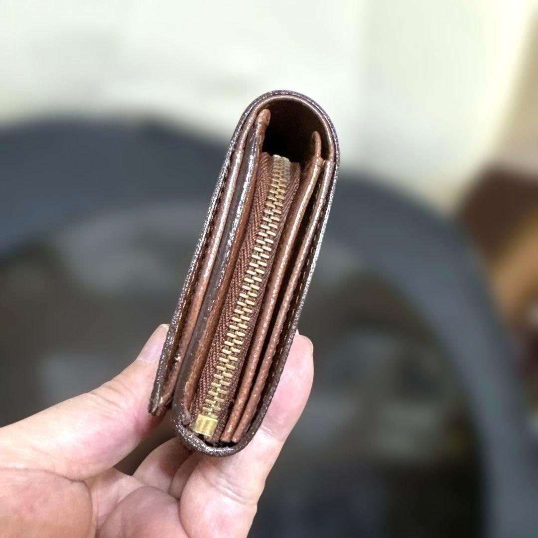 13☆優良品☆ モノグラム♪Ｌ字型ファスナー財布