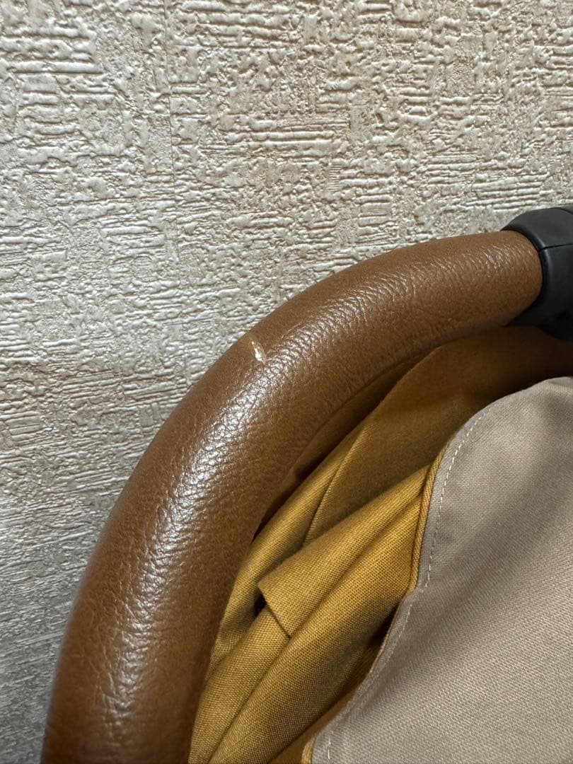 Aprica 折りたたみ式ベビーカー ブラウン