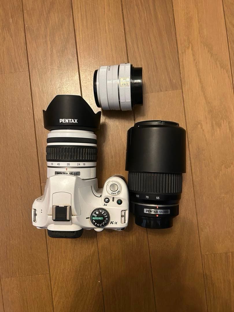 一眼レフカメラ PENTAX K-x ホワイト （ジャンク品） デジタル一眼レフ カメラ PENTAX k-x ホワイト※ジャンク品 デジタル
