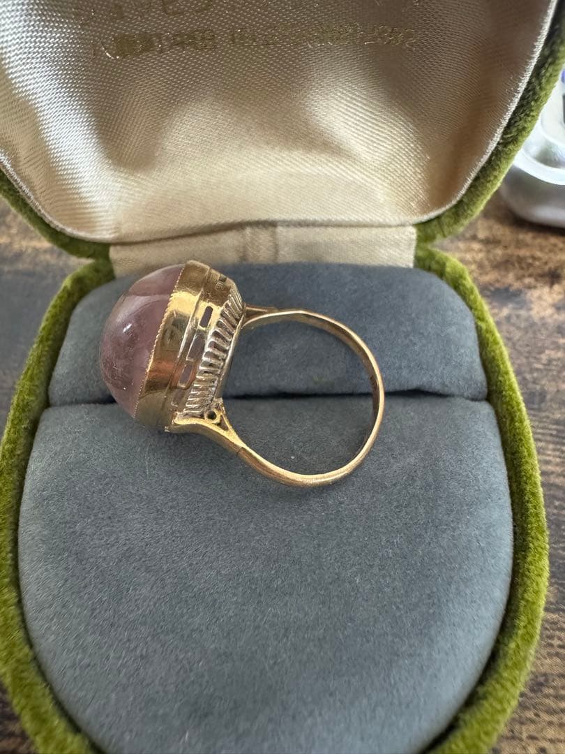 k18 千本透かし　ヴィンテージリング　6.18g