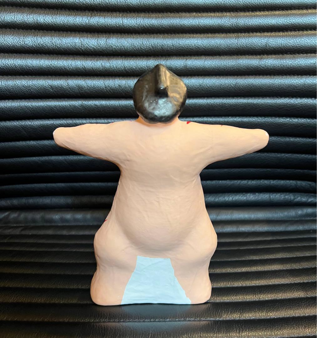 長門張子 角力 王鵬 横綱 民芸品 郷土玩具