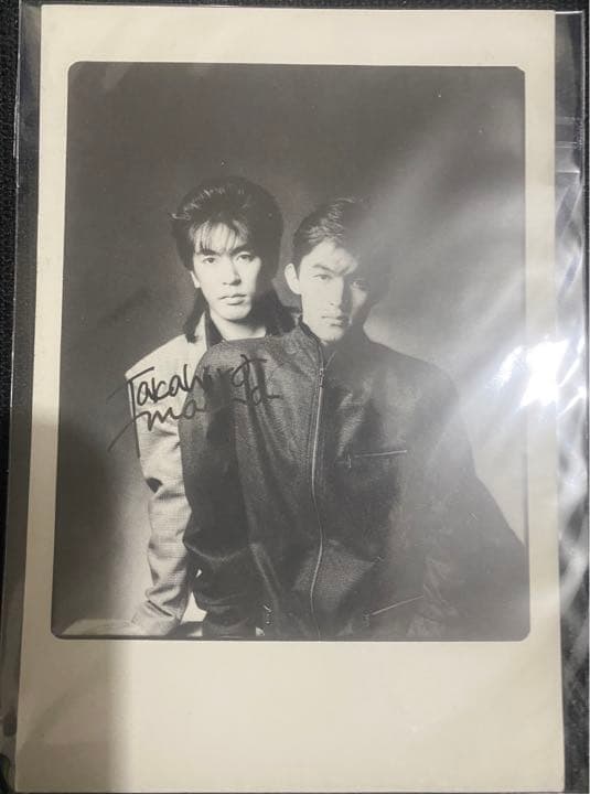 【激レア】B'z デビュー当時直筆サイン入りカード　美品 2026年最新】b'z サインの人気アイテム - メルカリ