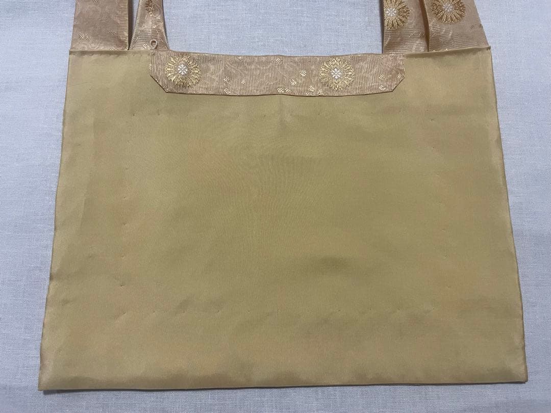 正絹　金紗　薄橙　臨済宗　1尺絡子