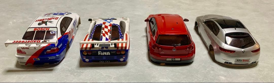 京商　ミニッツ ボディ4セット　BMW アルファロメオ ワーゲン　SUV