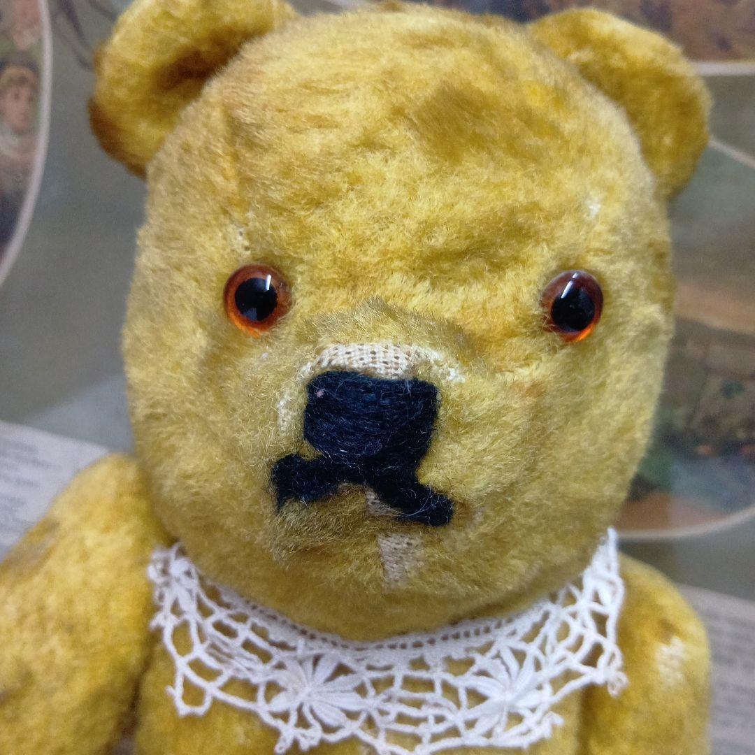 ♥フランスからやって来た素直そうな　アンティーク　テディベア♥