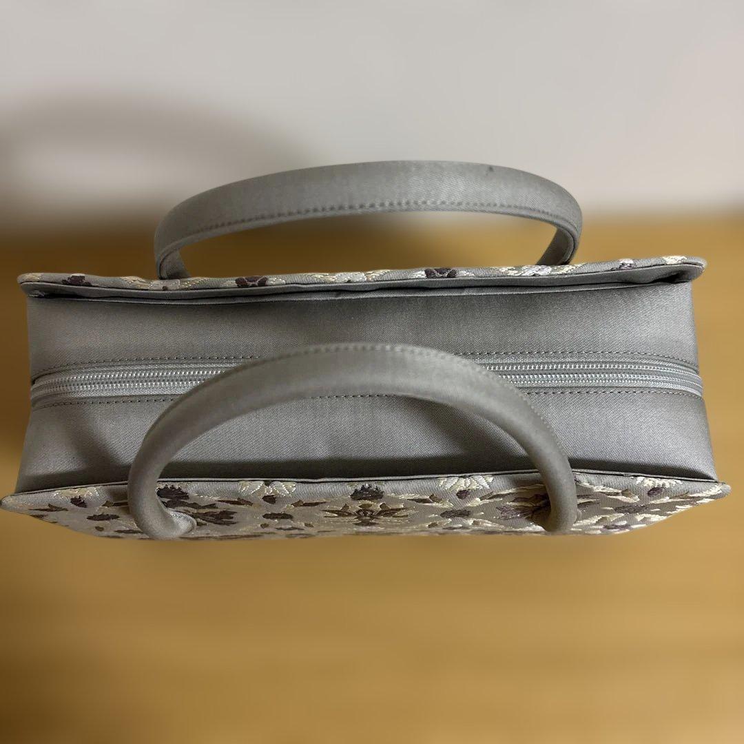 和装　利休バッグ　未使用　グレー伊と忠　茶席用バッグ　着物バッグ