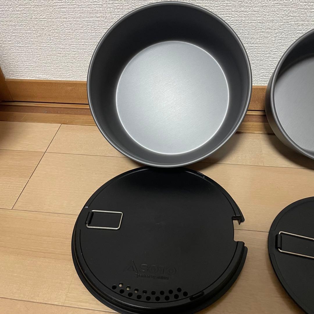【美品】SOTO「ナビゲータークックシステム」+「マイクロレギュレーター付」
