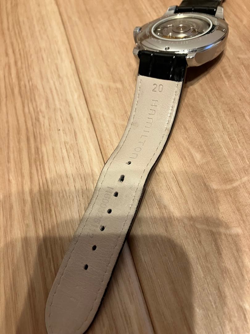 美品 HAMILTON オープンハート　H325651 自動巻き 腕時計　稼動品