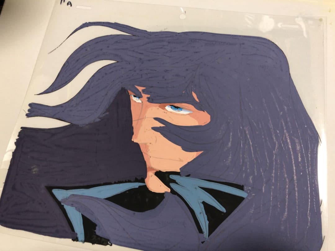 東京ムービー　スペースコブラ　1話　整形前　素顔コブラ　セル画