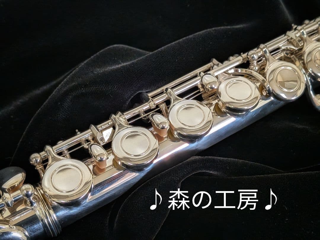 商談中【aoki.m】銀メッキヤマハフルートYFL211SⅡ Eメカ