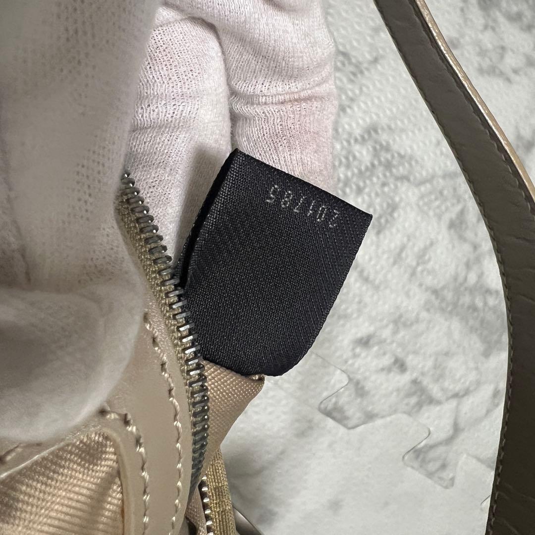 フェンディ シェフバッグ ズッキーノ ワンショルダーバッグ キャンバス レザー