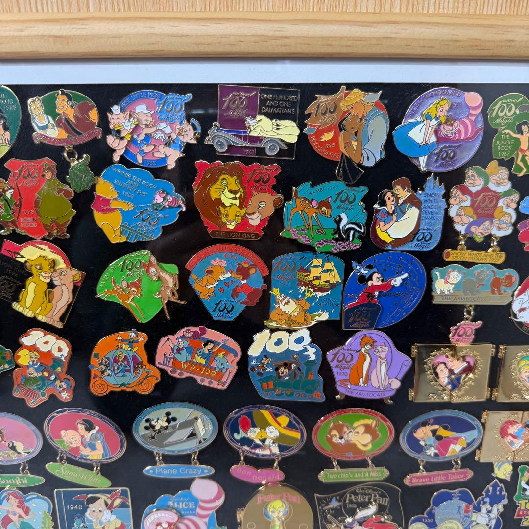 ディズニー　Disney ピンバッジ　まとめて　80個以上　大量　コレクション