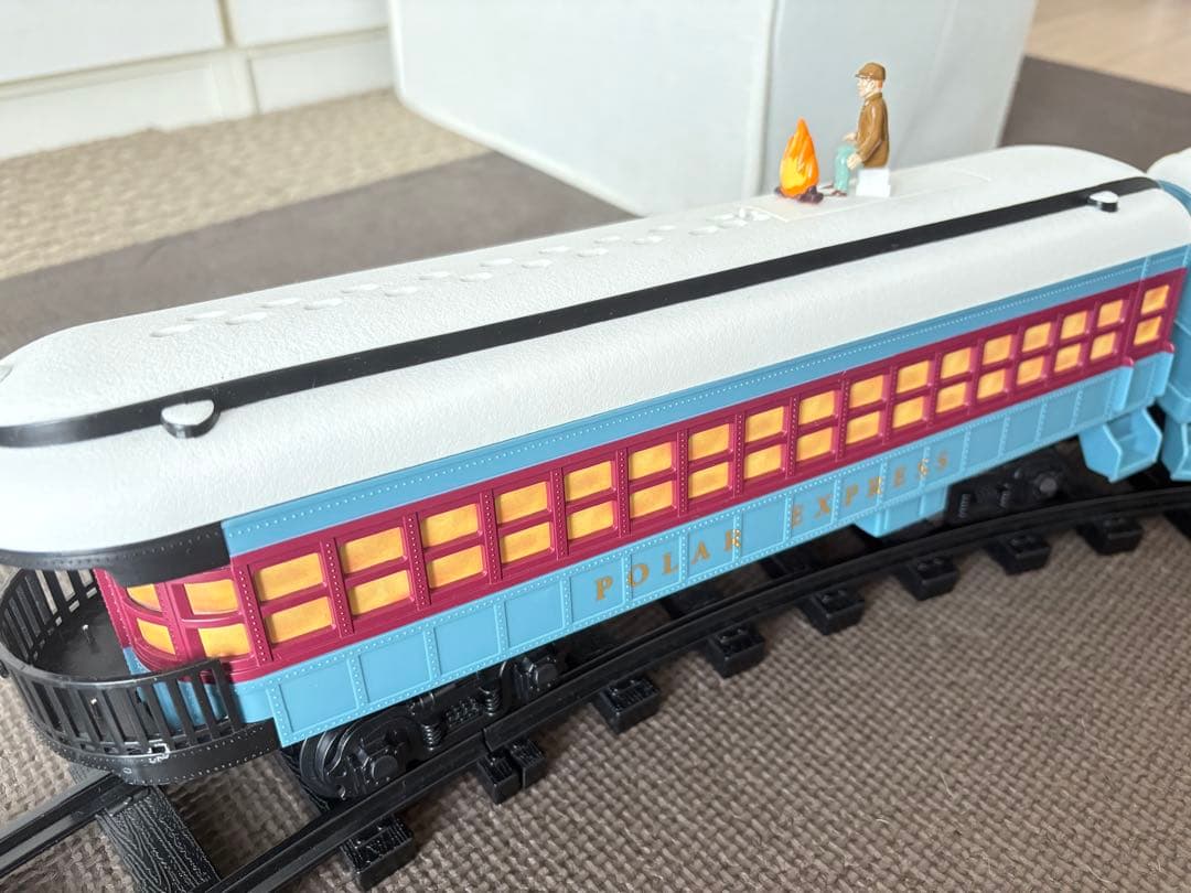 ライオネル　Gゲージサイズ　ポーラーエクスプレス　蒸気機関車　鉄道模型