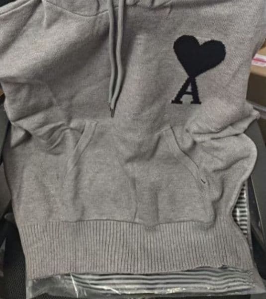 新品 アミパリス Amiparis ニット パーカー M2