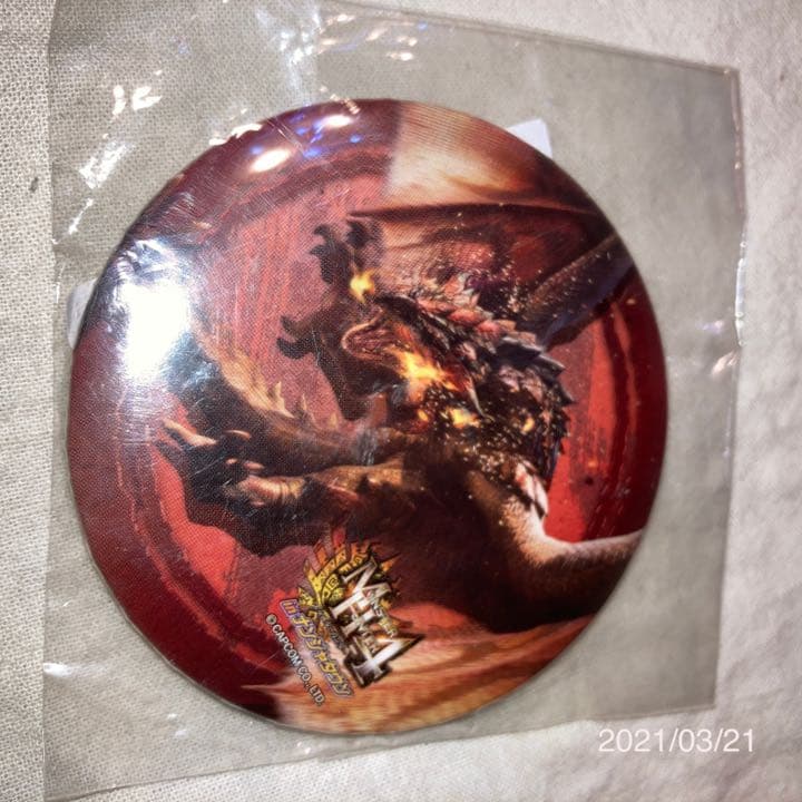新品未使用　モンスターハンター　4 缶バッジ　ナンジャタウン　イベント　限定 新品未使用 モンスターハンター 4 缶バッジ ナンジャタウン イベント